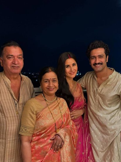 Katrina Kaif Karwa Chauth Look 2024