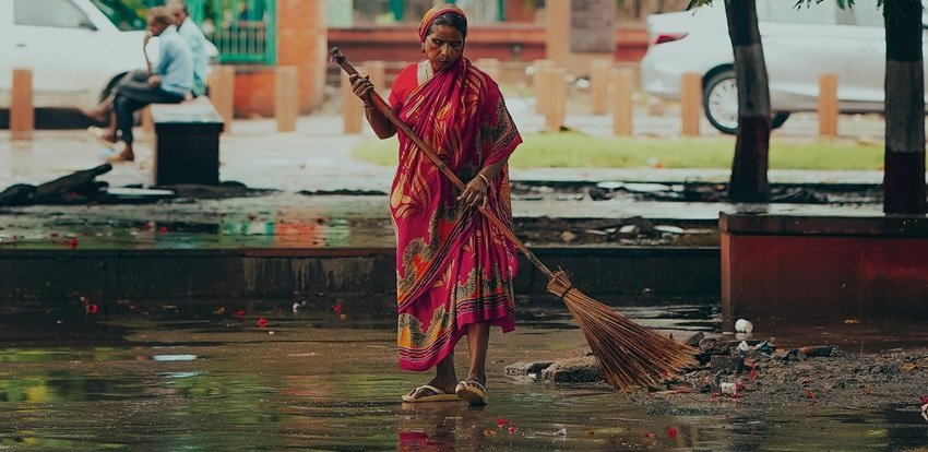Broom buying on Dhanteras for prosperity