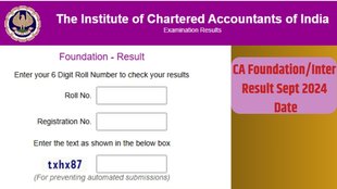 CA Inter and Foundation result 2024, ICAI result