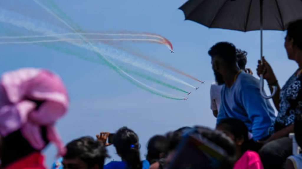 Chennai air show | IAF Air Show 2024 | Air Show 2024