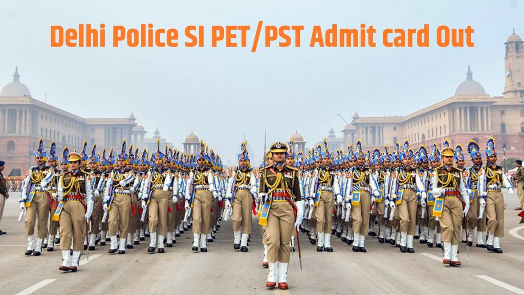 Delhi Police SI Admit Card, SSC CPO Admit card