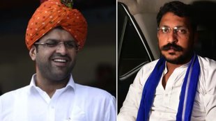 Dushyant Chautala Chandrashekhar Azad convoy attacked, Haryana election Dushyant Chautala Chandrashekhar Azad,