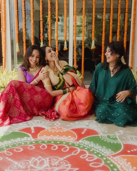 Godhuma Raayi Pasupu ceremony