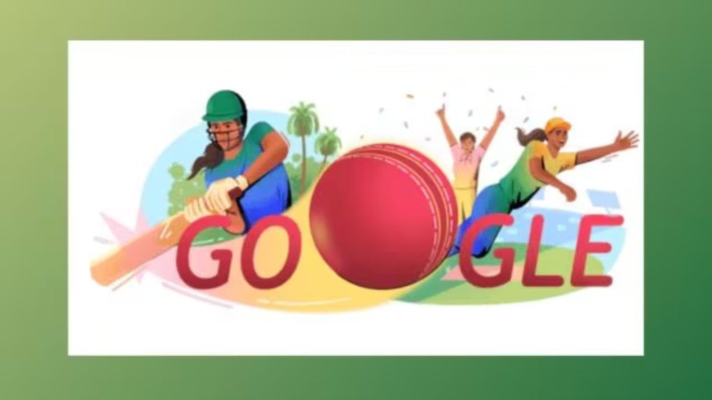 Google Doodle Today, Women’s T20 World Cup 2024, Google Doodle