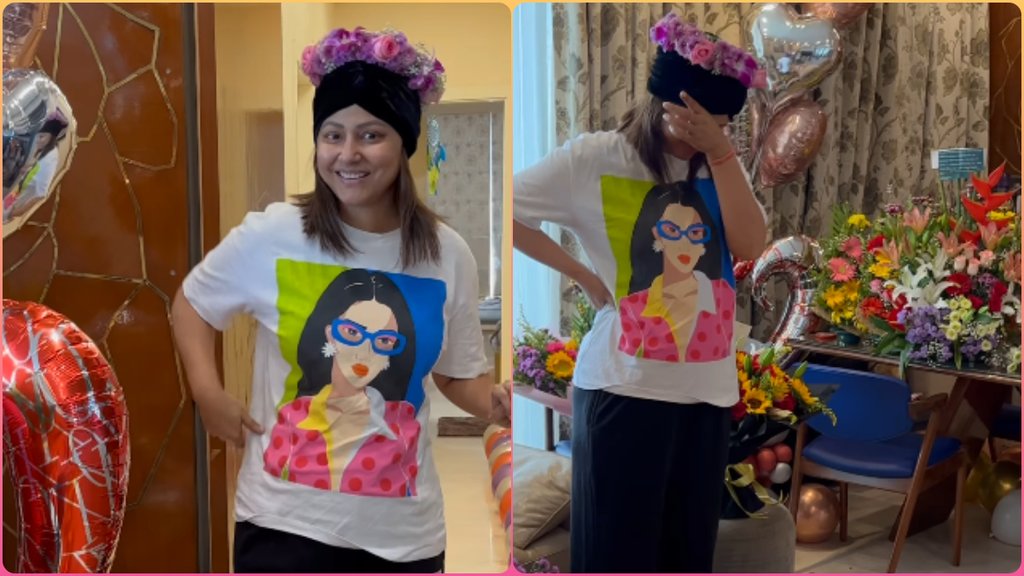 hina khan get special gifts