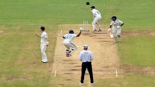 India vs New Zealand Test, Sarfaraz Khan Jump, Rishabh Pant run out