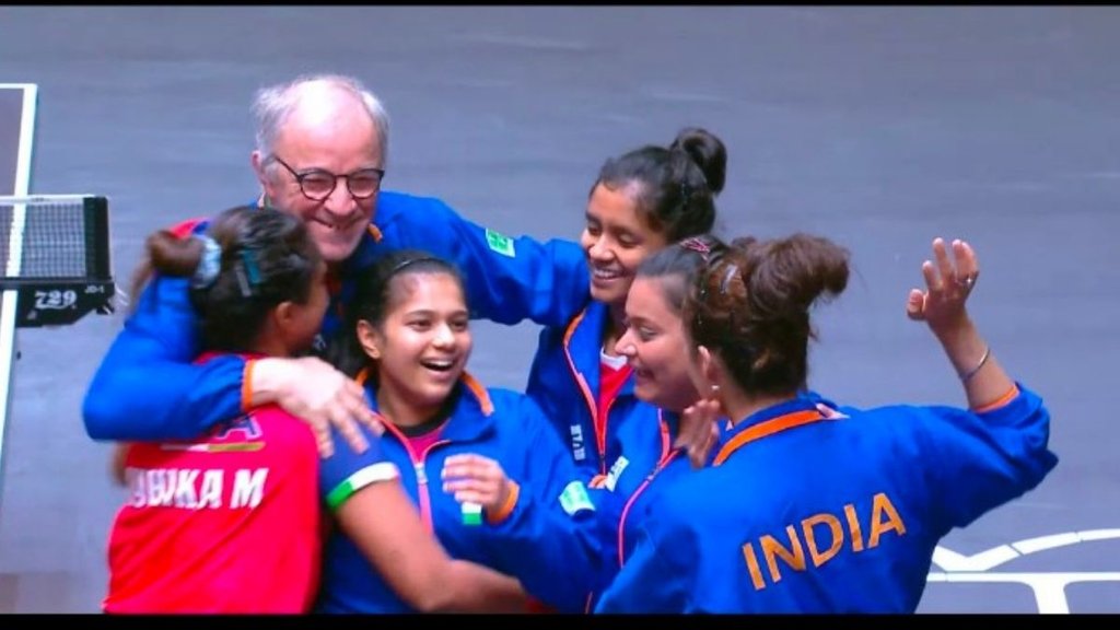 INDIAN TABLE TENNIS TEAM