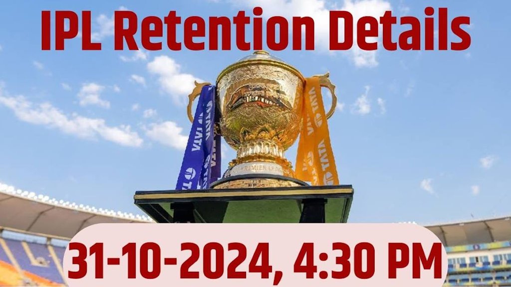 ipl retention 2025 date, ipl retention 2025 date and time, ipl retention 2025 rules, ipl retention 2025 teams