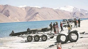 India China border
