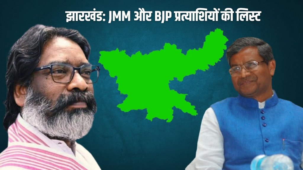 Jharkhand Candidate List, Jharkhand BJP Candidate List, Jharkhand JMM candidate List