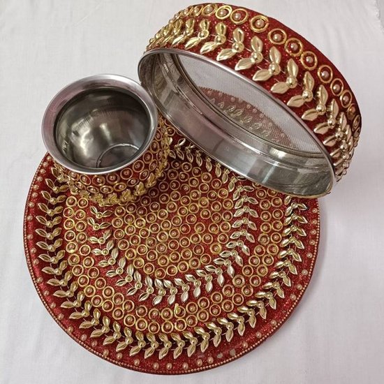 Karwachauth Thali Designs