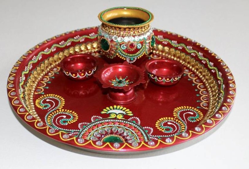Best 10 Thali Designs for Karwachauth