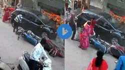घर के बाहर रंगोली बना रही थी लड़कियां, तभी तेज रफ्तार में आई कार, फिर…, दिल दहला रहा Viral Video