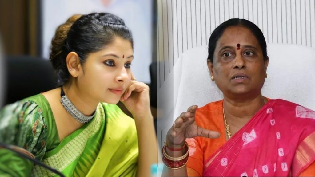 Konda Surekha- IAS Smita Sabharwal,Konda Surekha, IAS Smita Sabharwal
