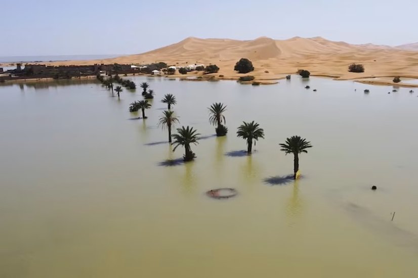 Lake Iriqui filled