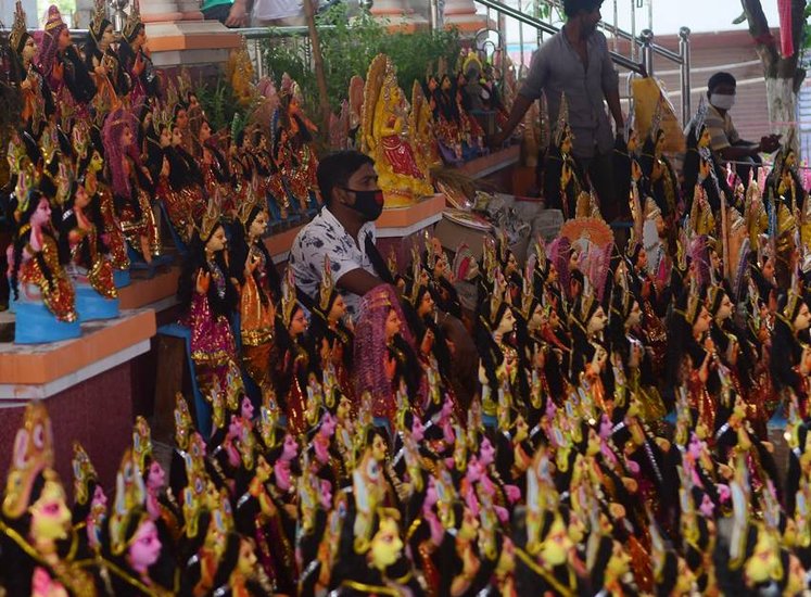 Laxmi-Ganesh idol for Diwali