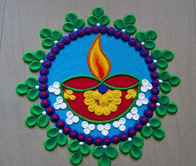 Last-Minute Rangoli Designs