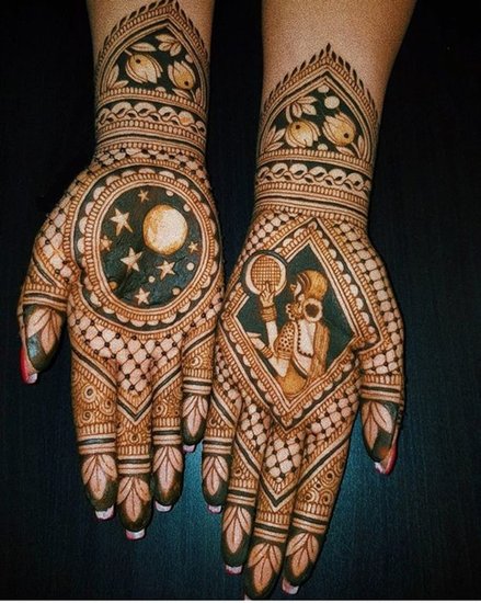 Latest Karwa Chauth Mehndi