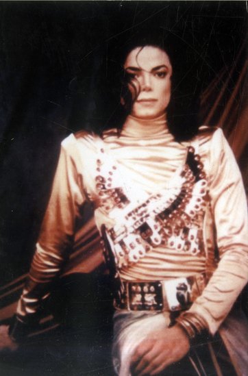 Pop singer Michael Jackson