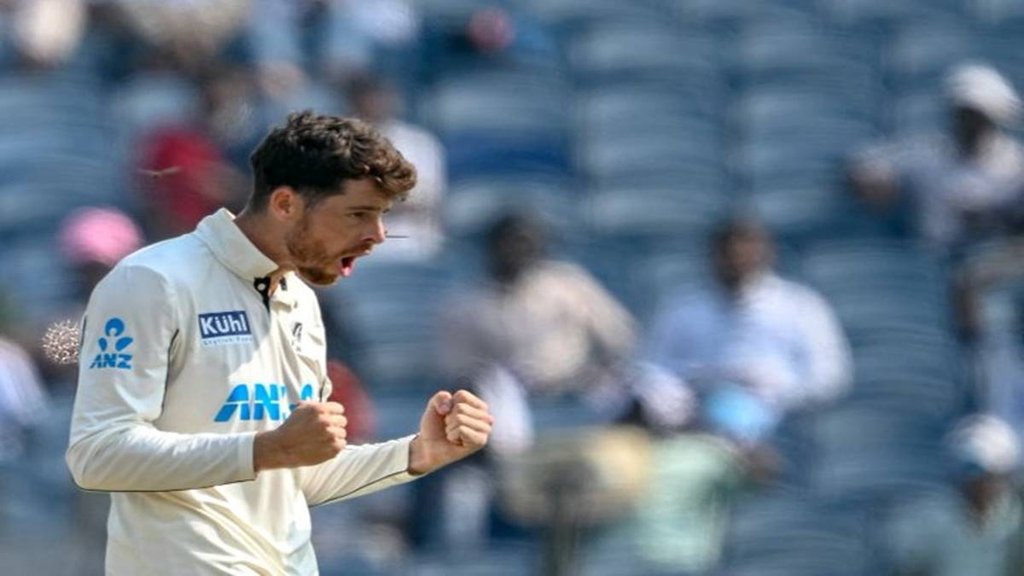 Ind vs NZ, India vs New Zealand, Mutchell Santner, Shubman Gill, Virat Kohli, Sarfaraz Khan, Team India, Indian cricket team, Wastington Sundar, Best figures for NZ vs India in Tests