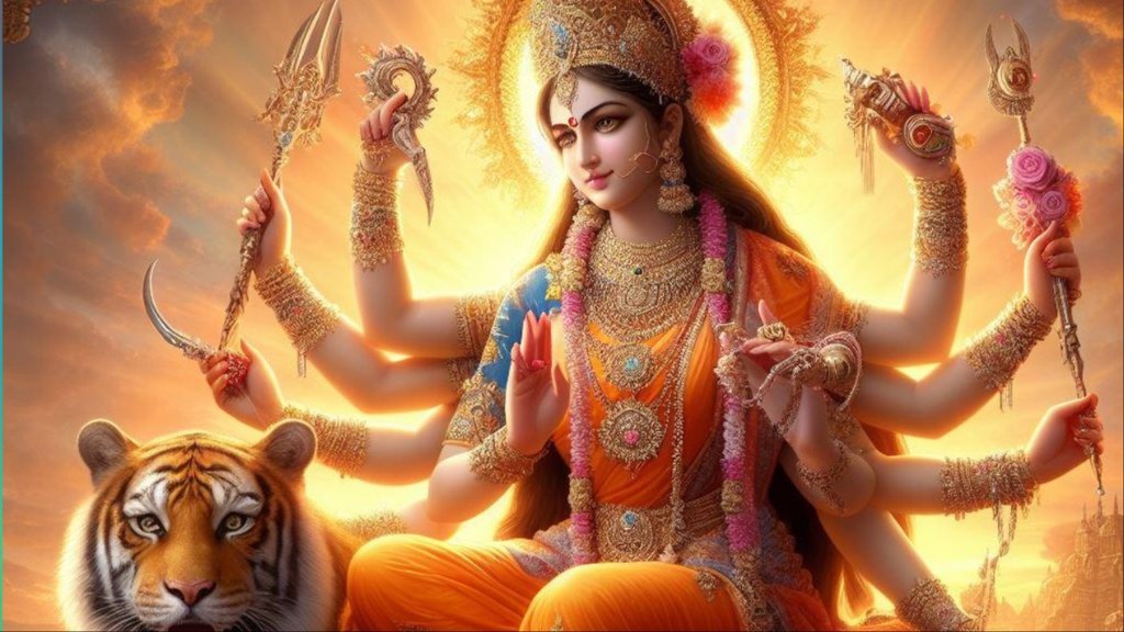 Happy Navratri 2024 Day 3 Maa Chandraghanta Wishes, Quotes, Images, Status, Shayari, Messages