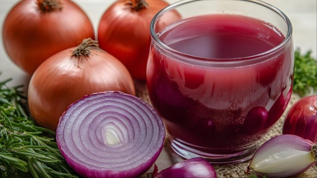 Onion juice for Gray Hair
