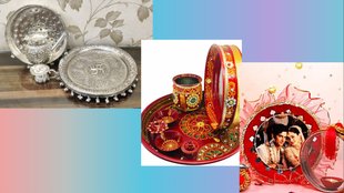 karwa chauth 2024 thali design