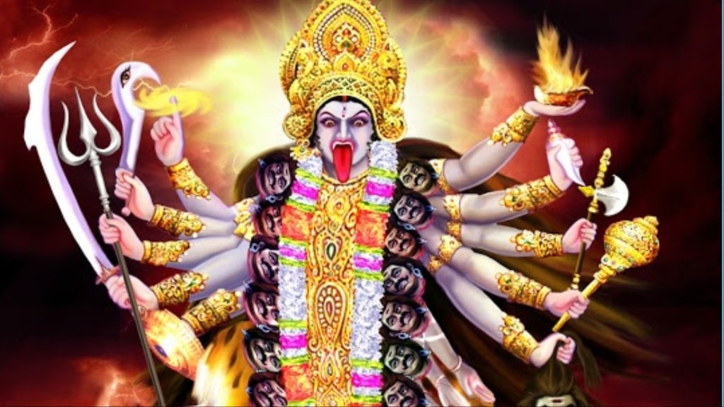Navratri Day 7 Maha Saptami 2024 Maa Kalratri Wishes Images