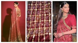 Gharchola saree for karwa chauth