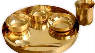 tips to clean brass Kansa Ke Bartan at home