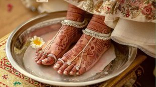 Dulhan payal photos designs 2024