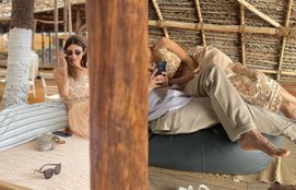 Mouni Roy in Goa
