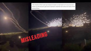 Misleading claim about old video