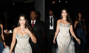 Nora Fatehi stole the limelight in a style Gown