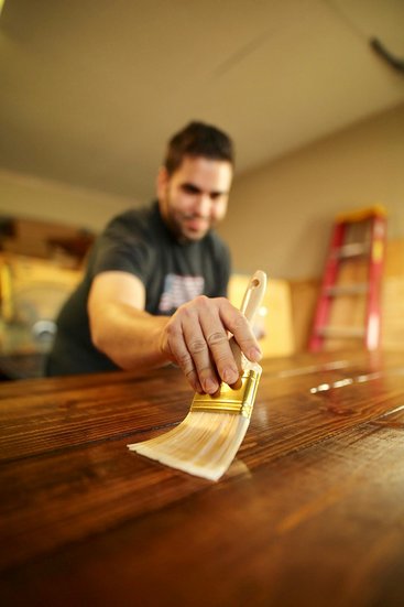Oil for furniture polishing