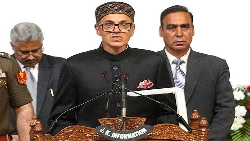 Omar Abdullah Oath Taking, JK CM oath, Omar Abdullah, RAHUL GANDHI