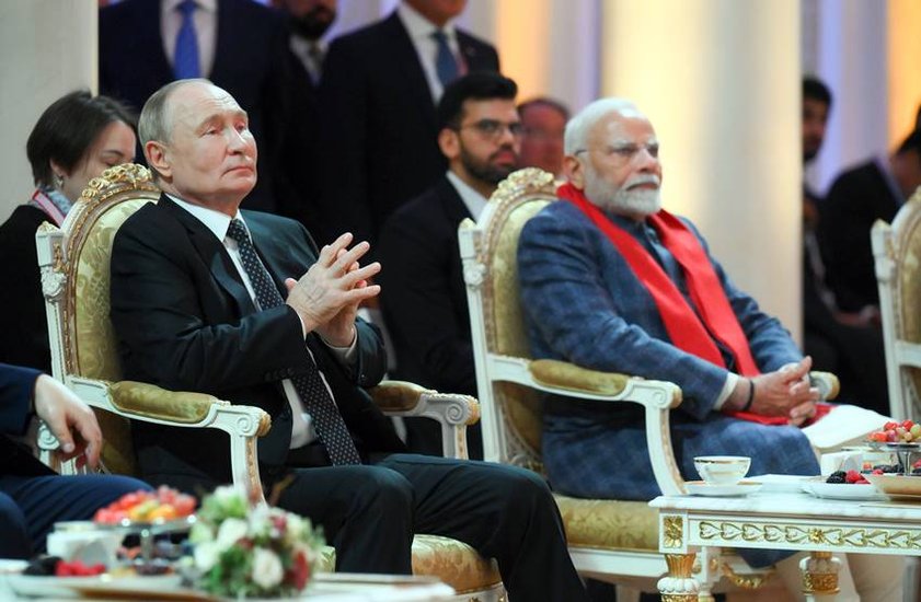 Vladimir Putin-Narendra Modi Photos