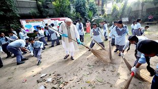 Gandhi Jayanti, Shasyti jayanti, Swachhata Abhiyaan