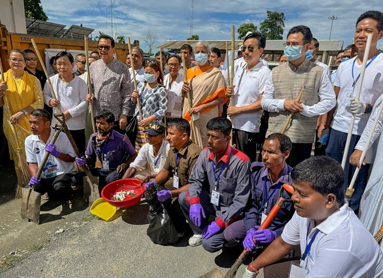 Nirmala Sitharaman in Arunachal Pradesh