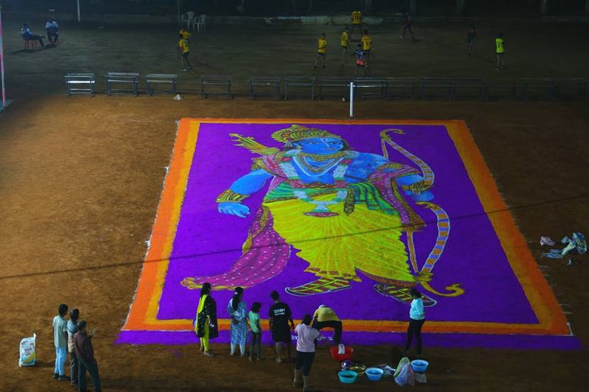 importance of rangoli