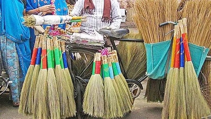 Right time to dispose of old broom