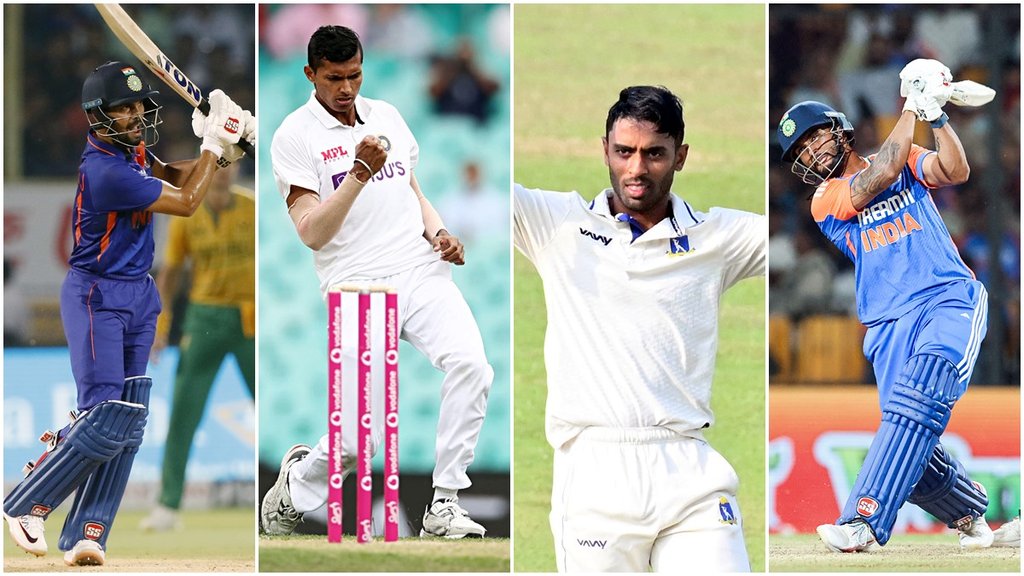 Ruturaj Gaikwad, Abhimanyu Easwaran, Nitish Kumar Reddy, Ishan Kishan