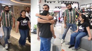 Mohammed Shami, Shami, Hasin Jahan, Aaira, Shami meet daughter Aaira