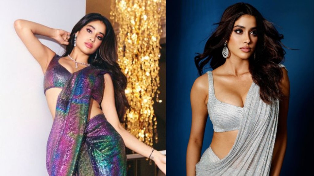 Shimmer Saree On Diwali । trending diwali outfit, diwali traditional dress। Diwali outfits ideas