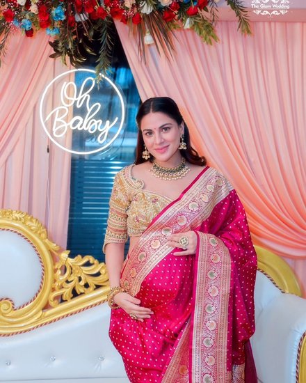 Shraddha Arya baby shower