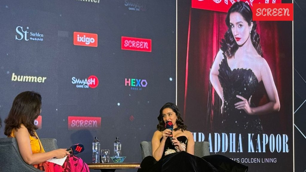 shraddha kapoor at screen event
