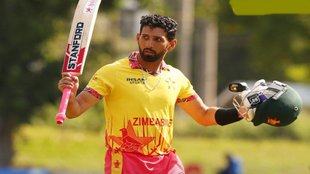 ZIM vs GA, Zimbabwe vs Gambia, Sikandar Raza, Sikandar Raza hundred, Sikandar Raza T20I records, सिकंदर रजा, Zimbabwe cricket team, Most sixes in an innings in T20s