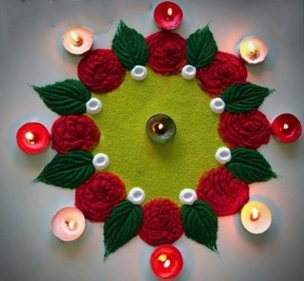 Time-Saving Rangoli Patterns