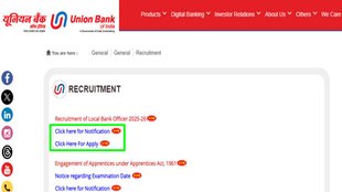 Union Bank Of India, UBI Vacancy, Union bank of india vacancy