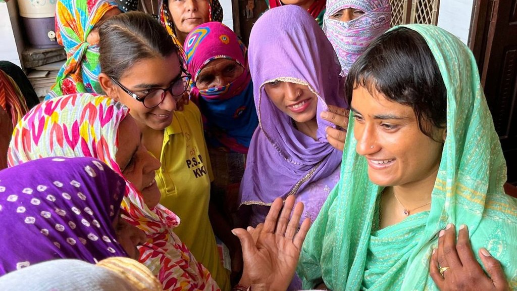 Vinesh Phogat first reaction | Haryana Election Result | Julana assembly seat